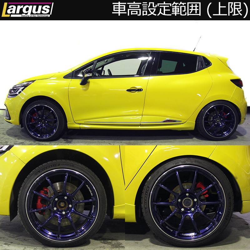 メーカー直送】 Largus ラルグス 車高調 SpecS Import ABARTH 500