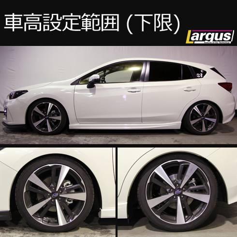 Largus Online Shop スバル インプレッサスポーツ Gt7 4wd Specs 車高調キット